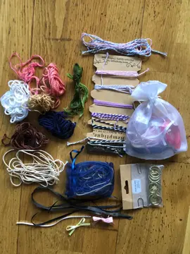 Lot mercerie ruban fil