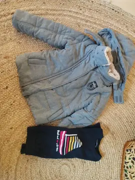 manteau 5 ans, gilet 6 ans