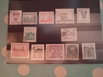 lot timbres POLOGNE