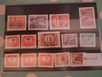 lot timbres HONGRIE