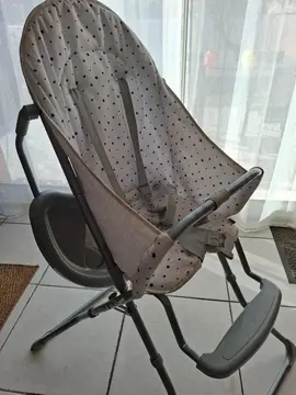 chaise haute pliante