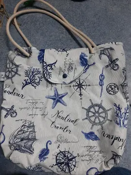 sac marin en tissu