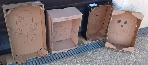 Donne lot activités thème anniversaire pirates