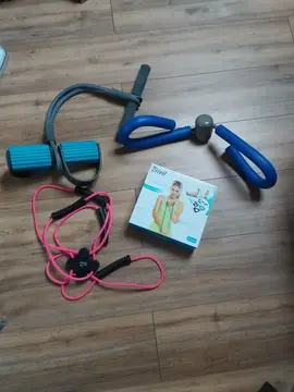 élastiques de sport + notificateur pour bras et abducteurs