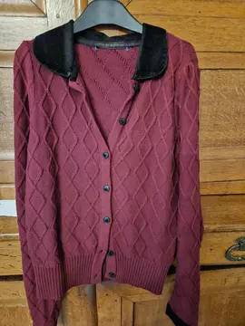 gilet bordeaux, taille M