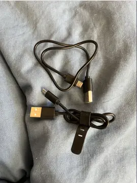 Lot de deux câbles USB vers micro-USB