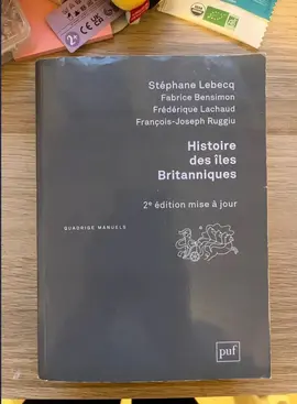 Histoire des îles Britanniques de Stéphane Lebecq