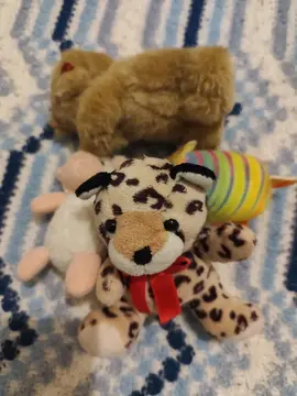 lot de petites peluches