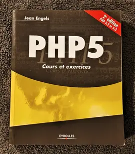 Livre PHP5 Eyrolles - Jean Engels