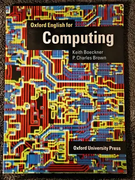 livre Oxford English for computing