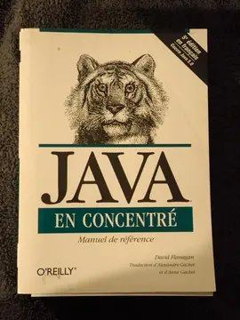livre JAVA en concentré - manuel de référence collection O'reilly