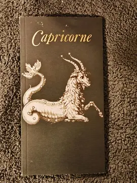 Petit livre signe Capricorne
