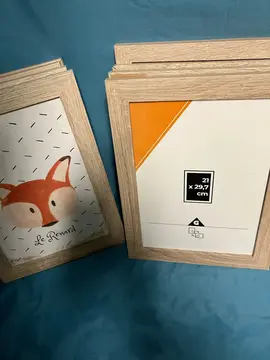 Lot de 9 cadres 🖼️ format A4