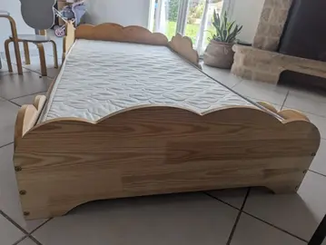 lit nuage au sol enfant 200x90