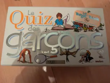 Quizz des garçons
