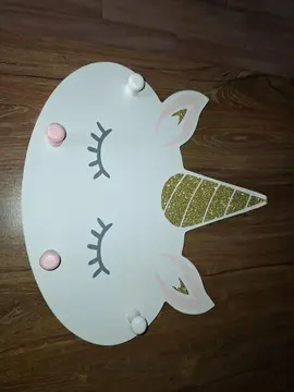 porte manteau licorne fille