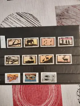 timbres français oblitérés lot EA