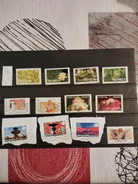 timbres français oblitérés lot ED