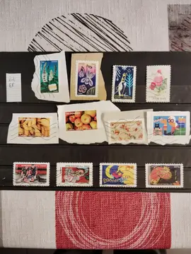 timbres français oblitérés lot EF