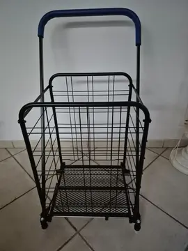 CHARIOT FIXE SANS ROUES A POSER EN METAL