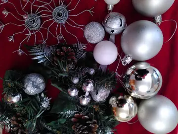 Lot 2 décorations de Noël