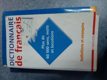 dictionnaire francais