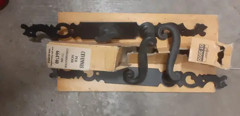 poignet de porte rustique pour WC