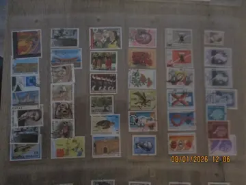 39 timbres oblitérés Grèce / turquie