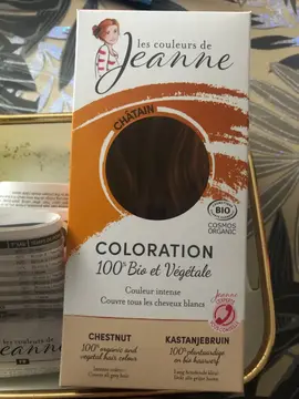 POUDRE COLORANTE CHEVEUX