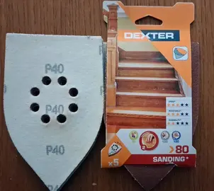 Lot de papier abrasif