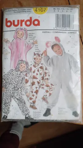 Patron de déguisement enfant