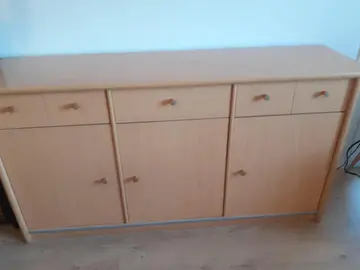 BUFFET BAS 3 PORTES ET 3 TIROIRS