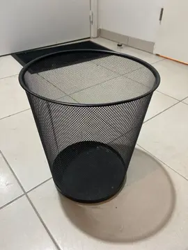 corbeille/poubelle de bureau