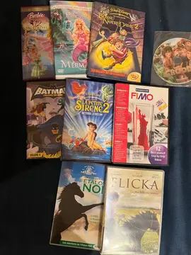 Dvd’s films/dessins animés jeunesse