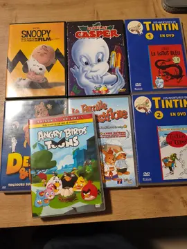 Lot DVD dessins animés