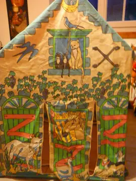 Cabane en tissu pour enfants