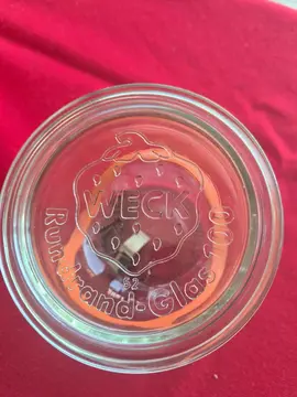 lot de 2 pots en verre