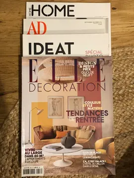 Lot magazines déco
