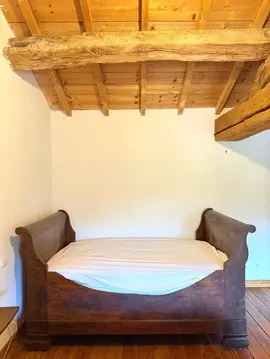 lit bateau en bois massif