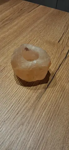 bougeoir pierre de sel