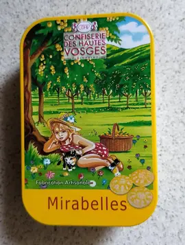 petite boîte métallique décorée