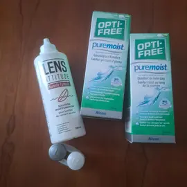 Produits décontaminants lentilles souples