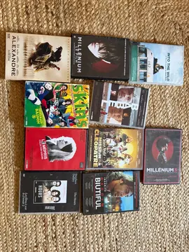 Lot de DVDs