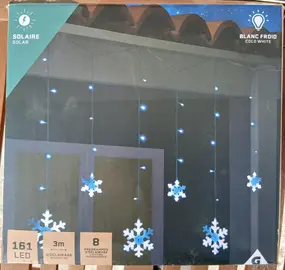 Guirlande de Noël lumineuse