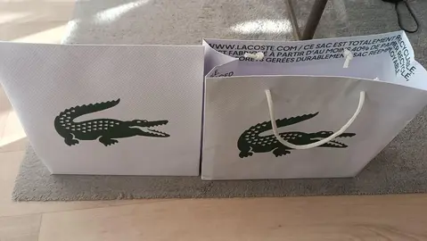 Emballage cadeau Lacoste