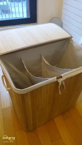 Panier à linge sale 3 compartiments