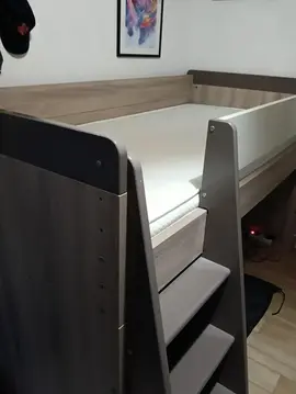 lit mi hauteur avec matelas