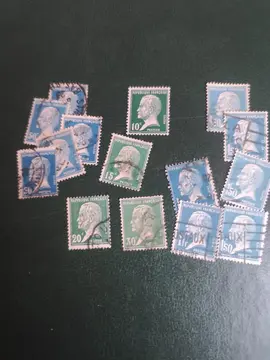 Lot timbres Pasteur