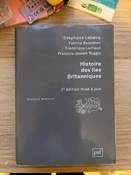 Histoire des îles Britanniques de Stéphane Lebecq