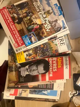 Gros lot de revues sur l'histoire
